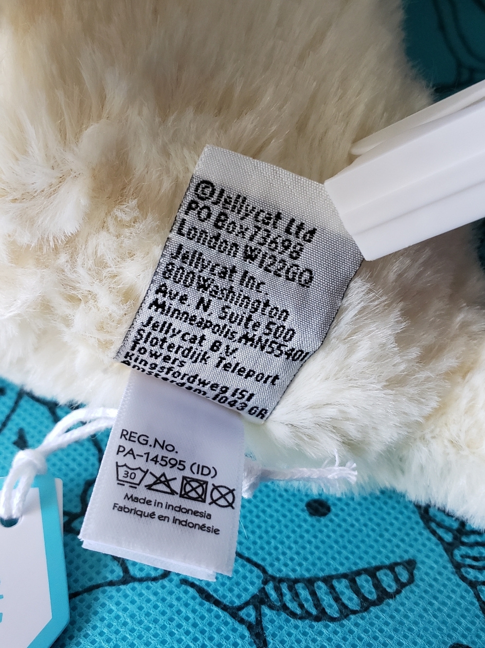 Authentic Jellycat Bashful Duck New With Dust Bag All Tags Attached - Picture 7 of 13